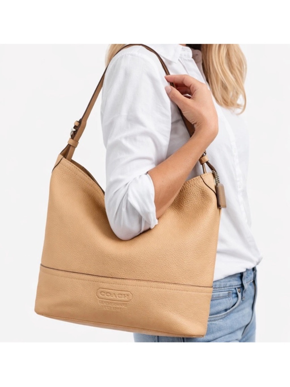 Coach Camel Hobo